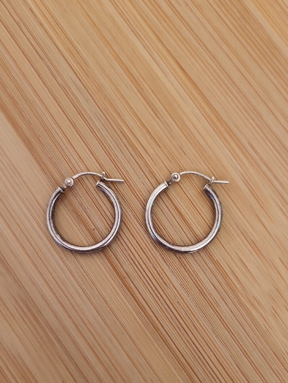 Classic Small Sterling Silver Hoop Earrings